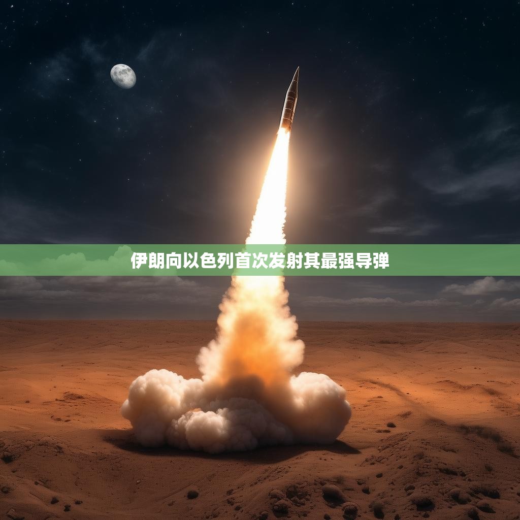 伊朗向以色列首次发射其最强导弹
