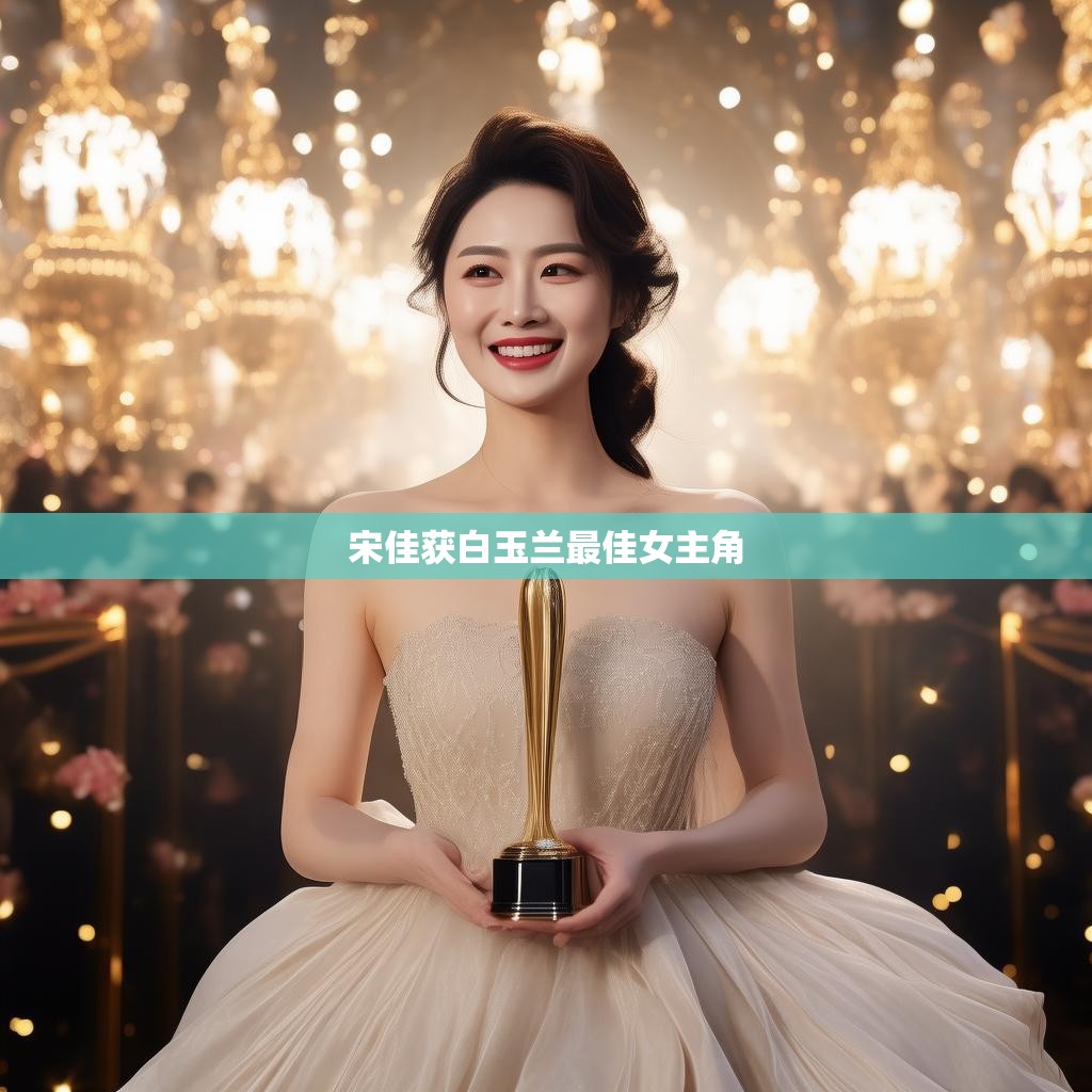 宋佳荣获白玉兰最佳女主角