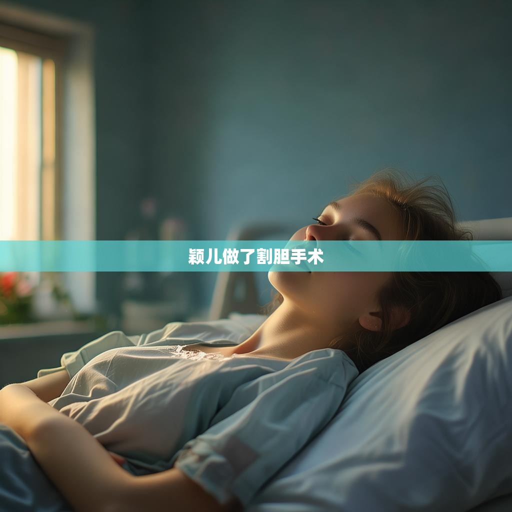颖儿做了割胆手术 颖儿做了割胆手术