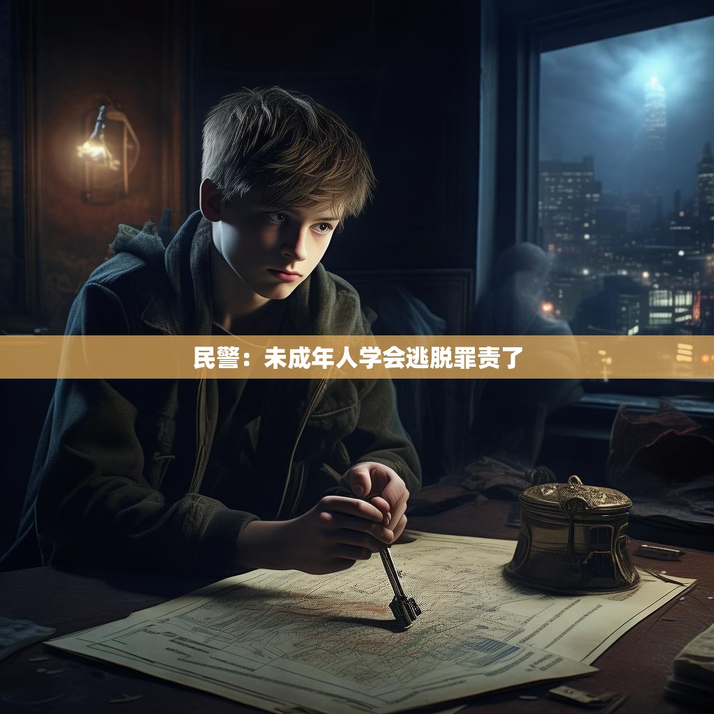 民警:未成年人学会逃脱罪责了 民警:未成年人学会逃脱罪责了