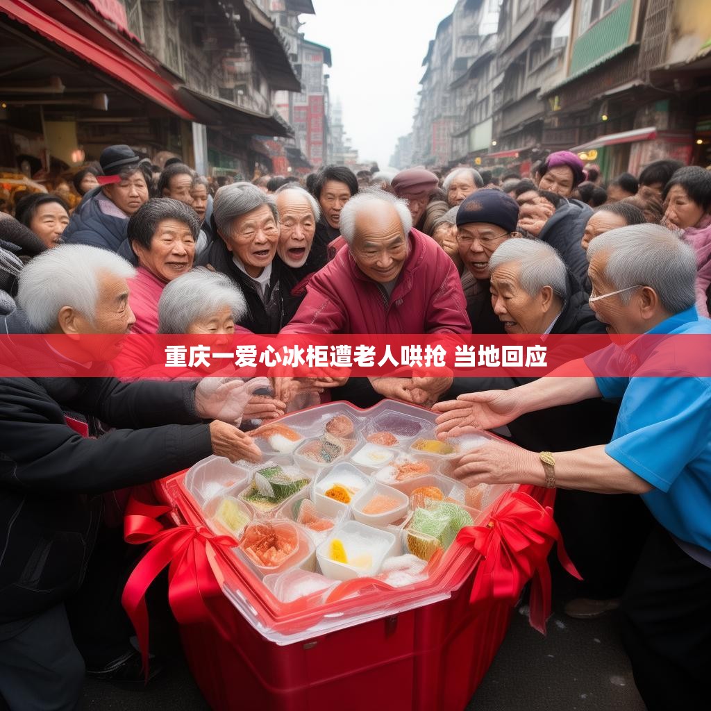 重庆爱心冰柜事件:呼唤社会公德与责任 重庆爱心冰柜遭老人哄抢事件