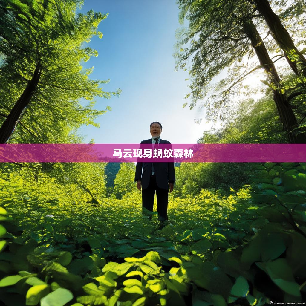 马云现身蚂蚁森林 马云现身蚂蚁森林
