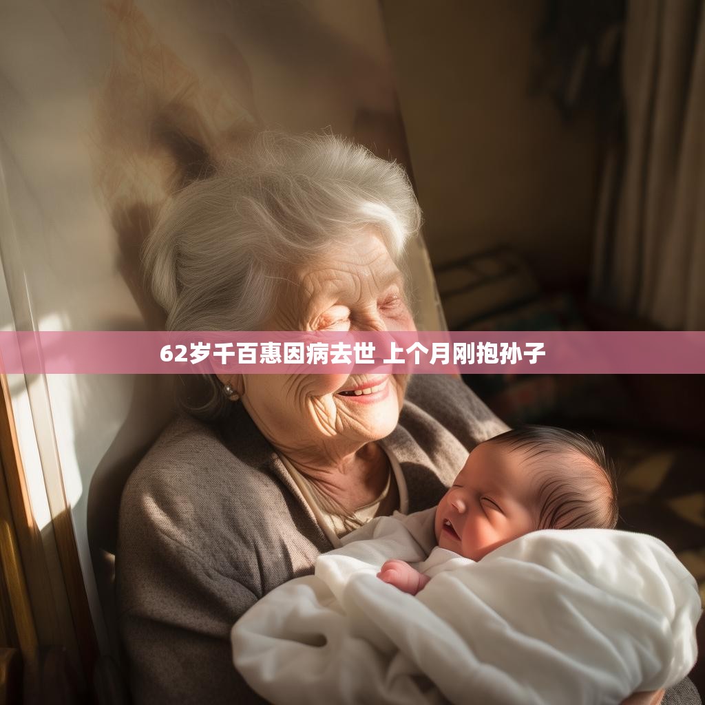 62岁千百惠因病去世 上个月刚抱孙子 62岁千百惠因病去世 上个月刚抱孙子