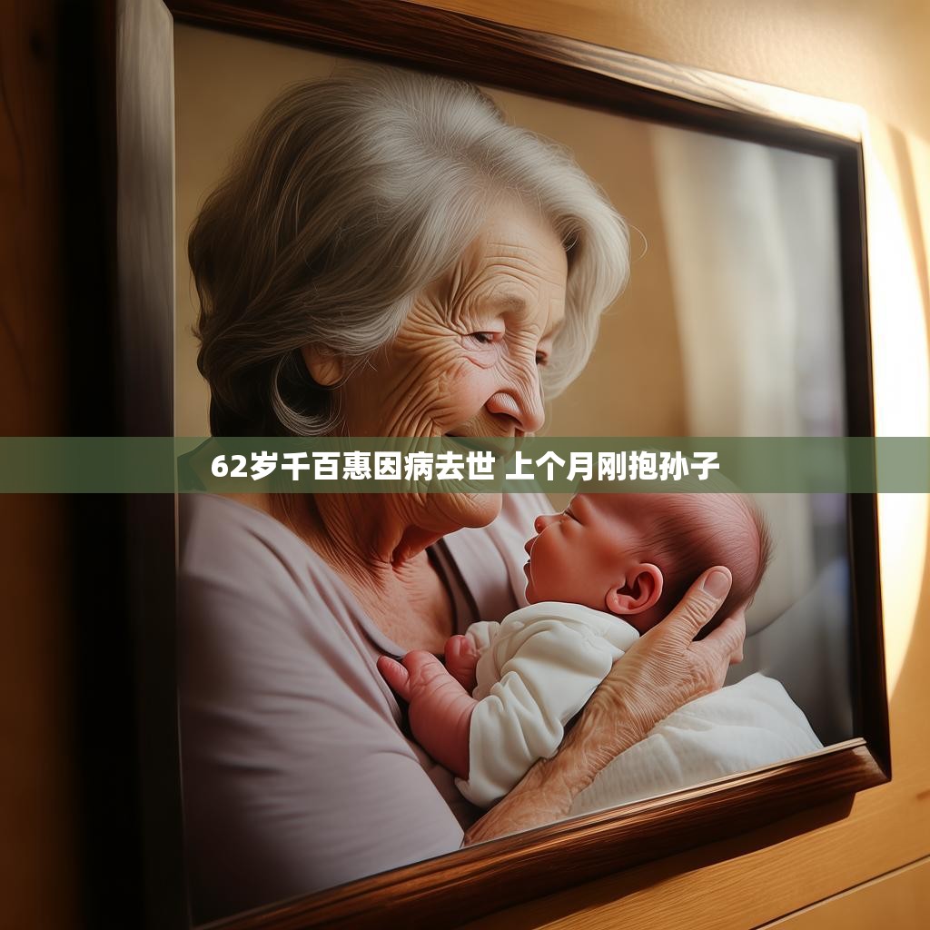 62岁千百惠因病去世 上个月刚抱孙子 62岁千百惠因病去世 上个月刚抱孙子