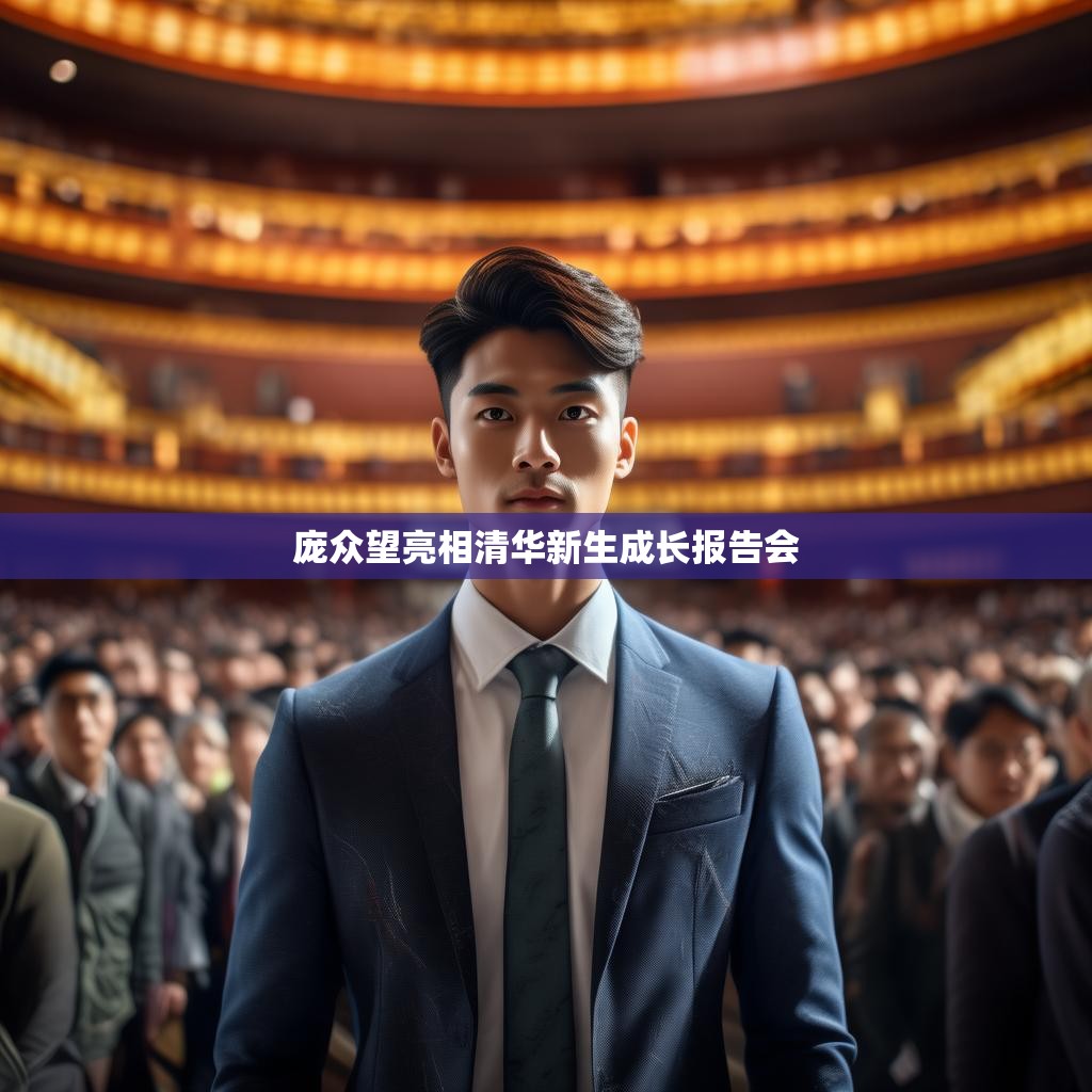 庞众望亮相清华新生成长报告会
