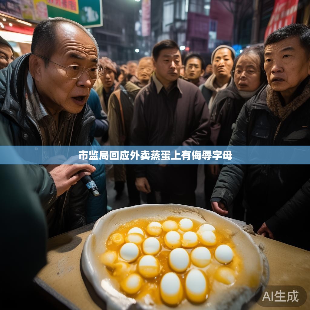 市监局回应外卖蒸蛋上有侮辱字母 市监局回应外卖蒸蛋上有侮辱字母
