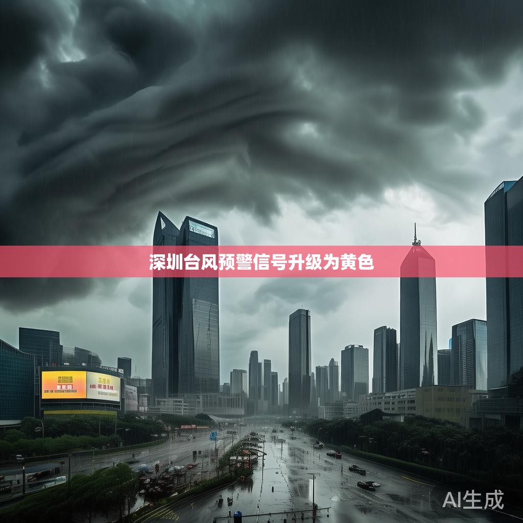 深圳台风预警信号升级为黄色 深圳台风预警信号升级为黄色,风雨即将来临