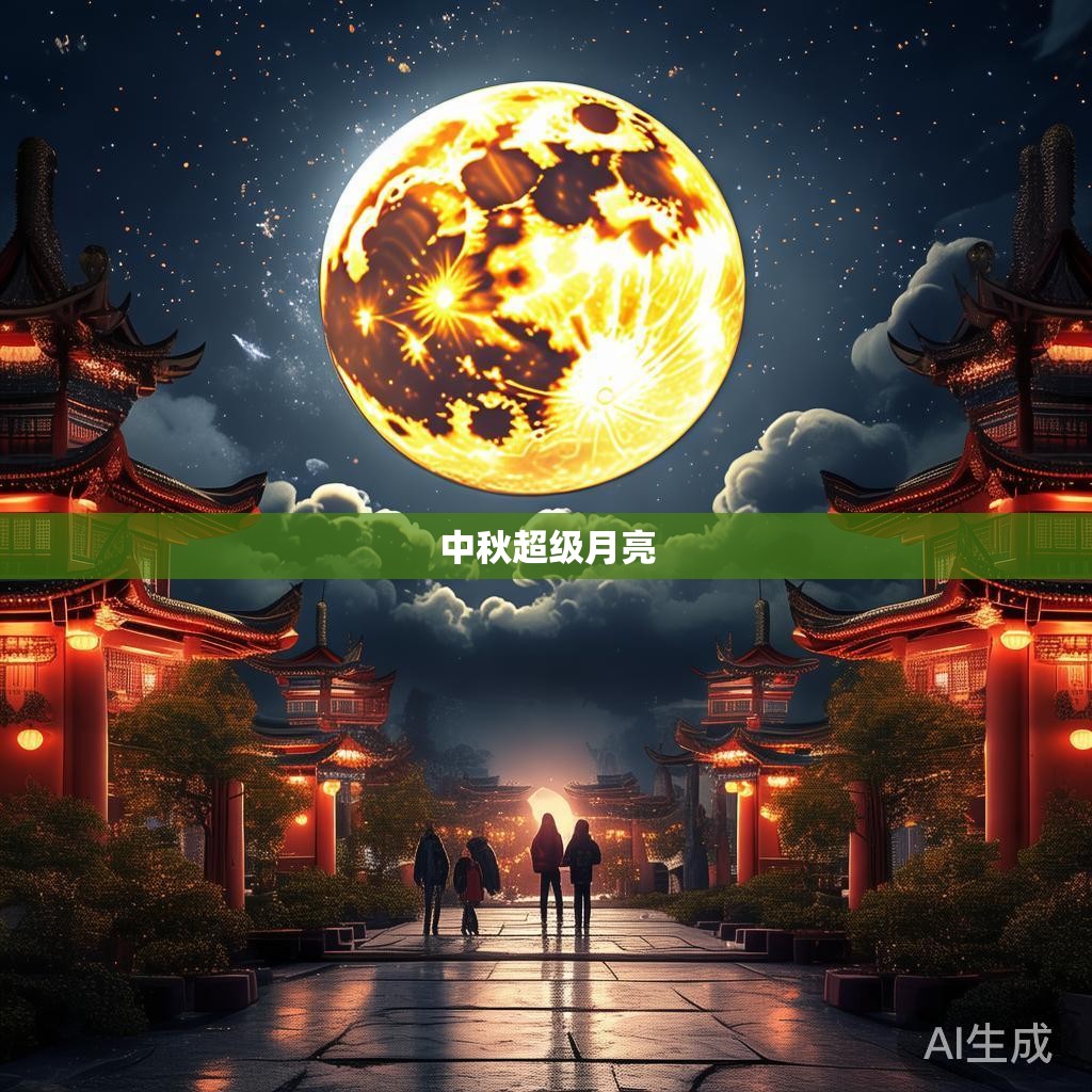 中秋超级月亮的细节之美 中秋超级月亮细节