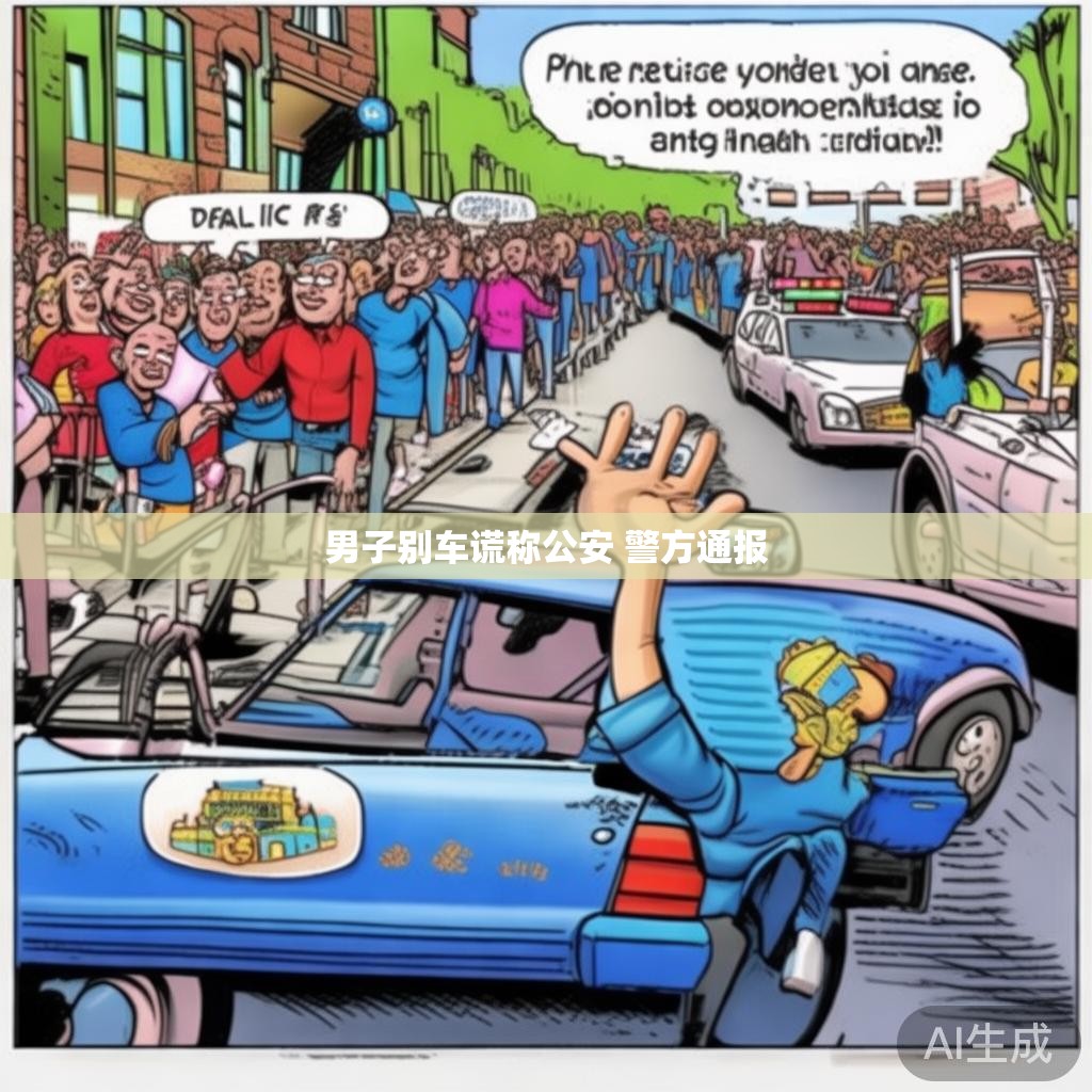 男子别车谎称公安 警方通报