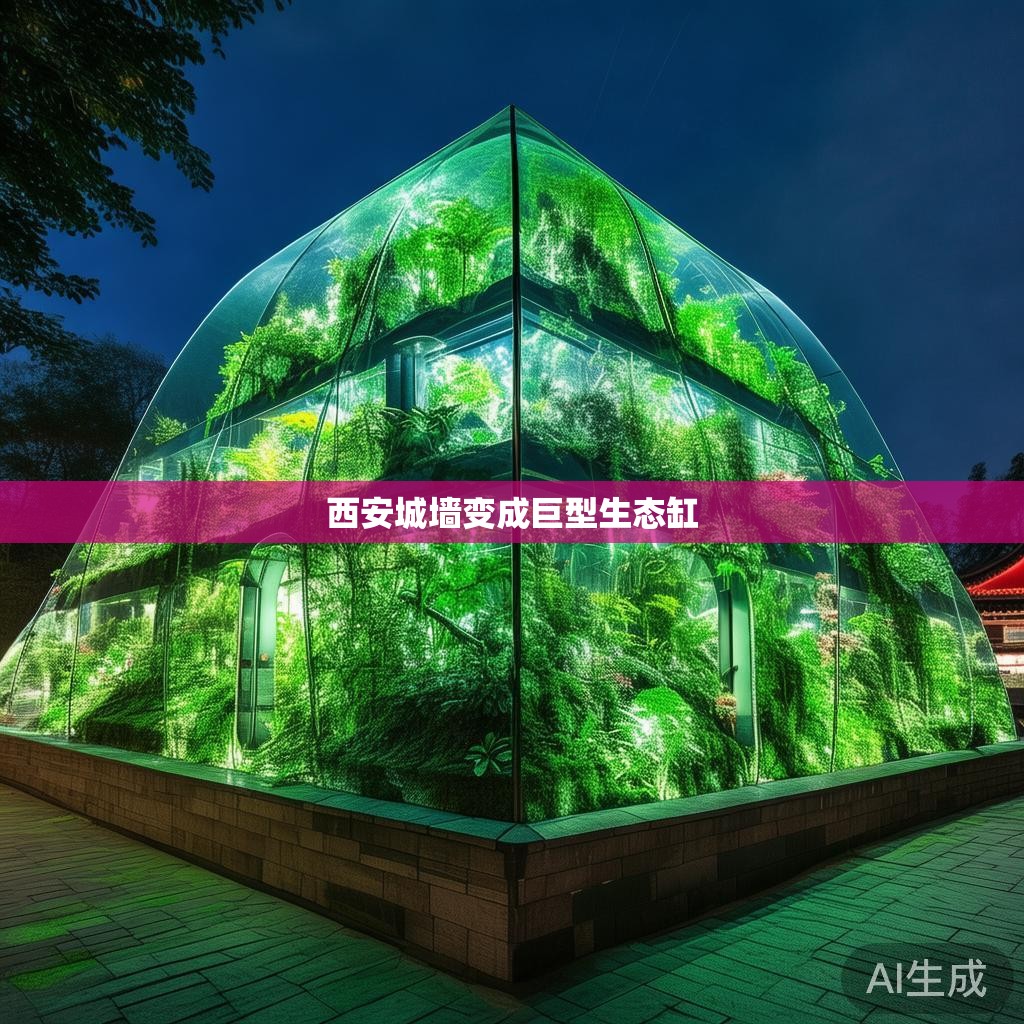 西安城墙的绿色蜕变 西安城墙的绿色蜕变