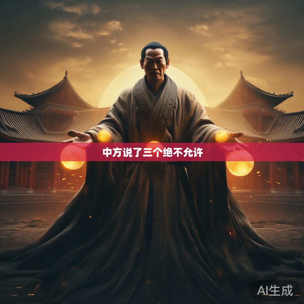 中方说了三个绝不允许 中方说了三个绝不允许