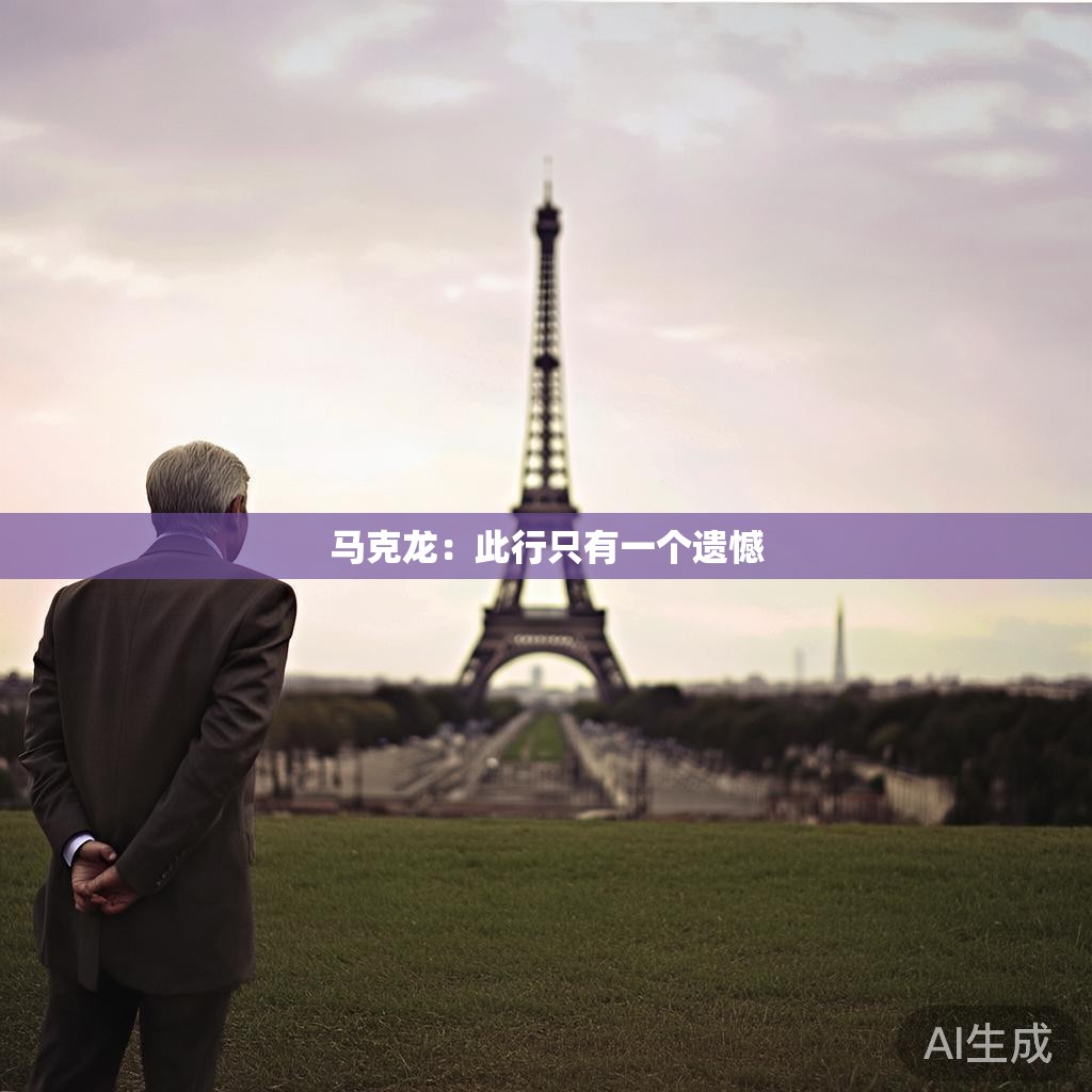 马克龙:此行只有一个遗憾 马克龙:此行只有一个遗憾